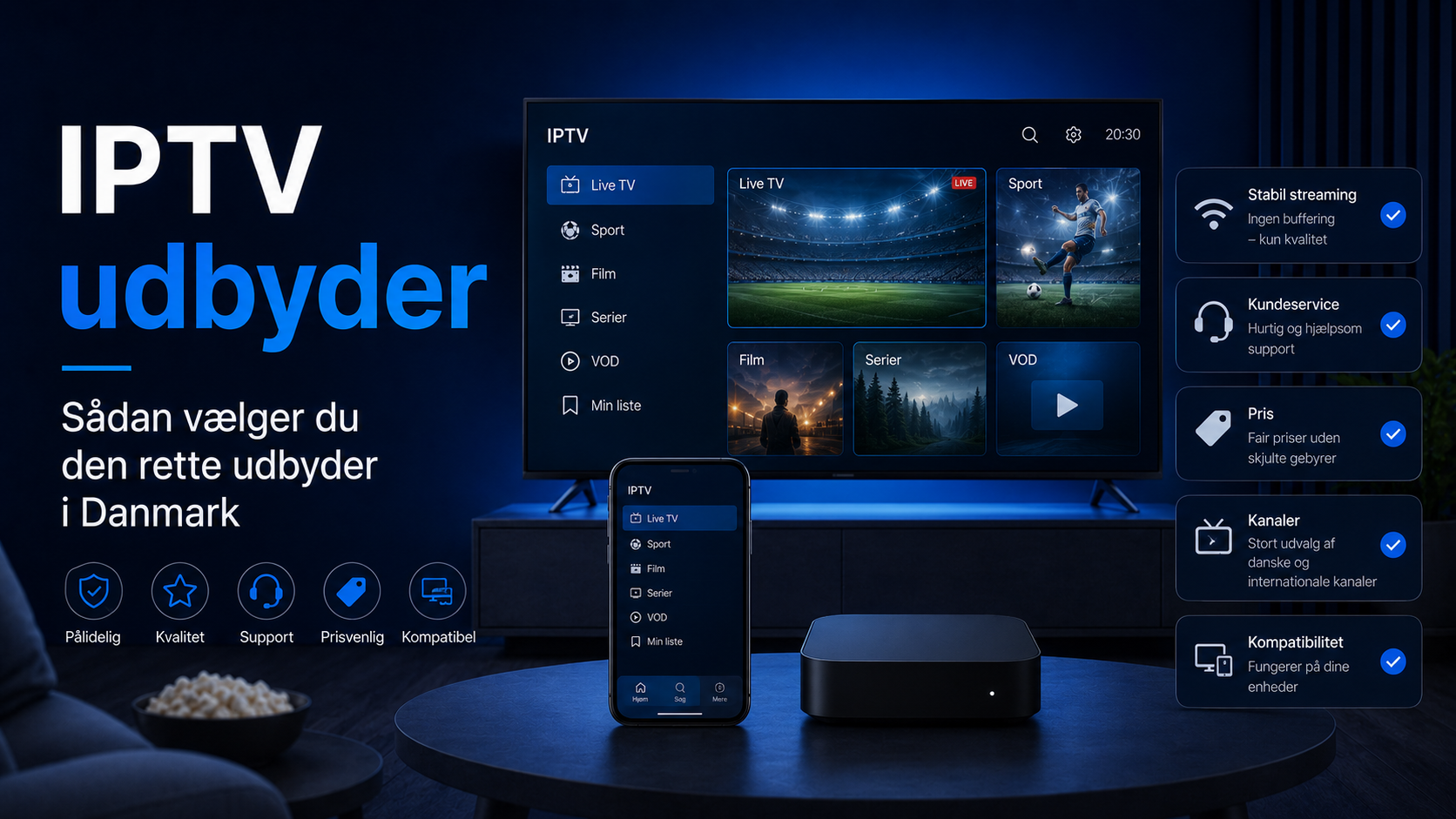 iptv udbyder