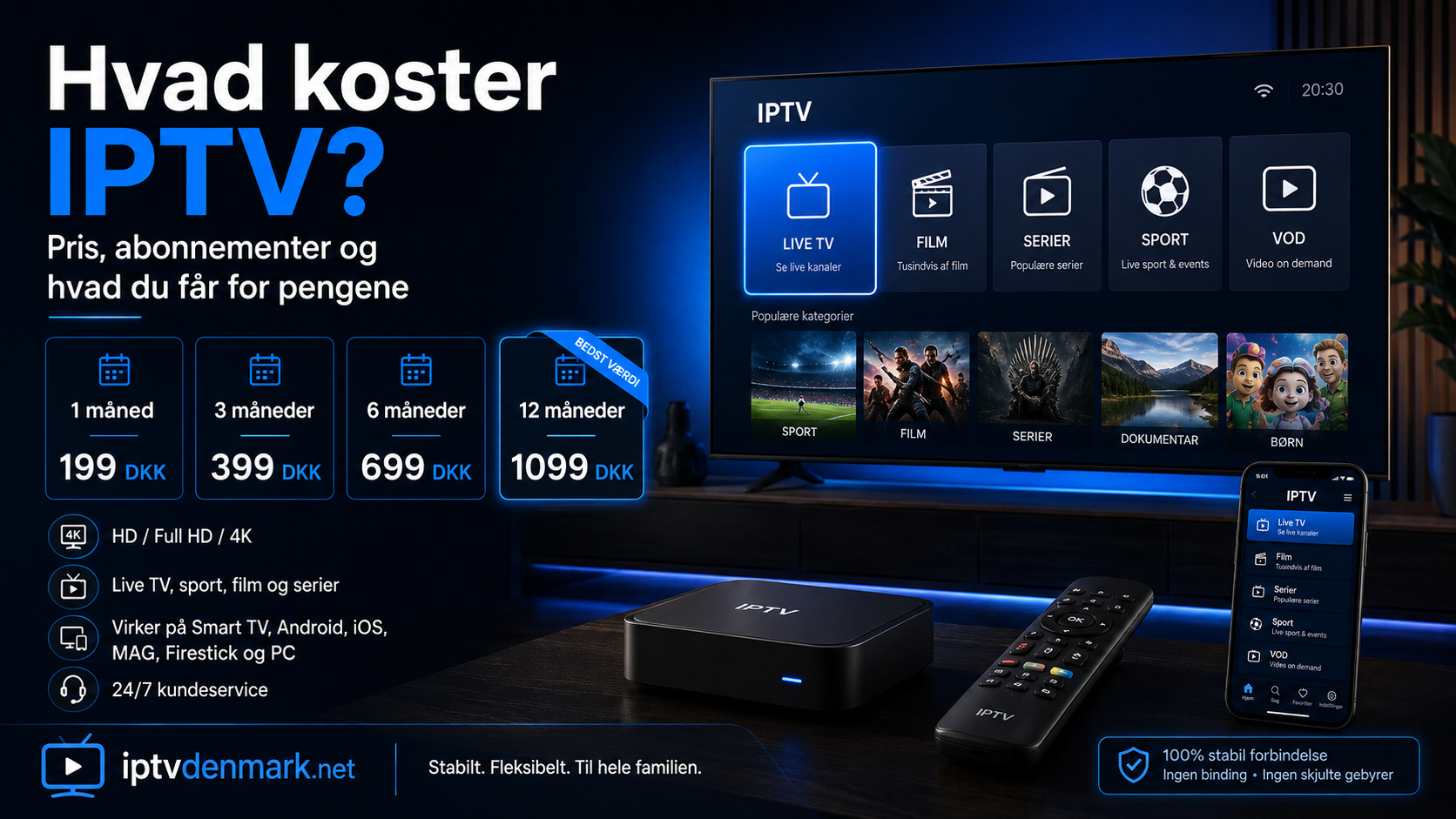 Danmark IPTV