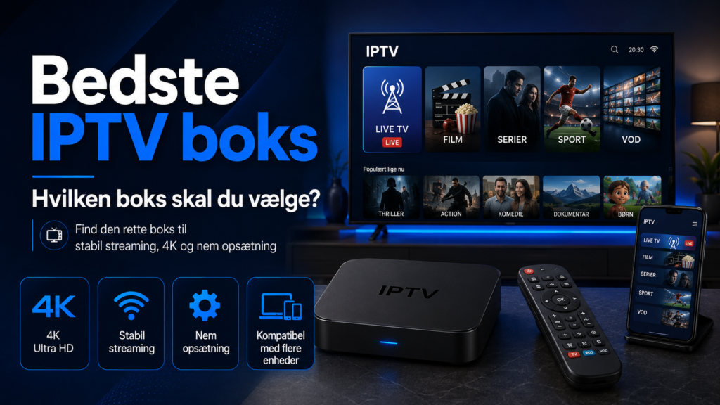 bedste iptv boks