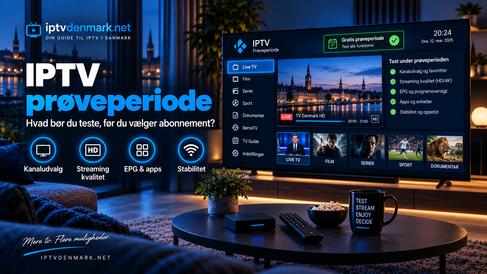 Danmark IPTV